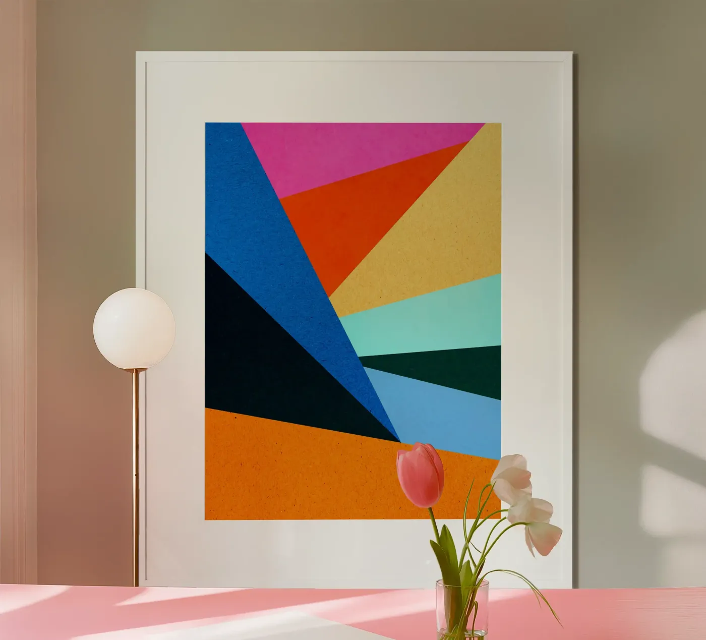 Modern geometry poster van Rick Thompson