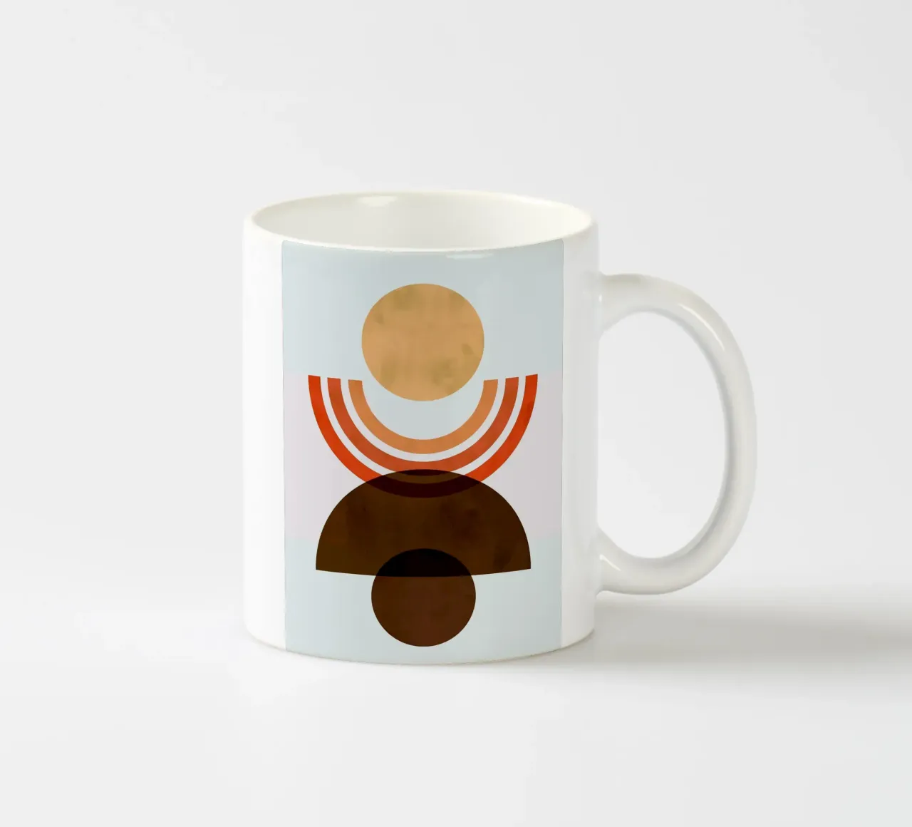 Linee minimaliste tazza in ceramica da Rick Thompson