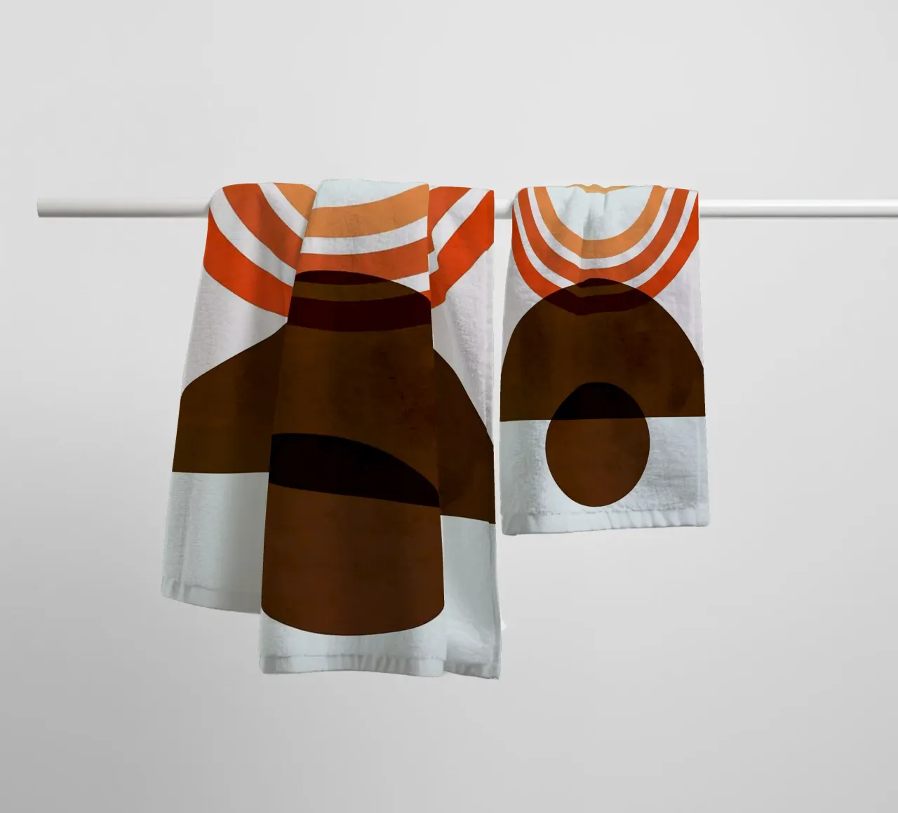 Linee minimaliste asciugamano da bagno da Rick Thompson