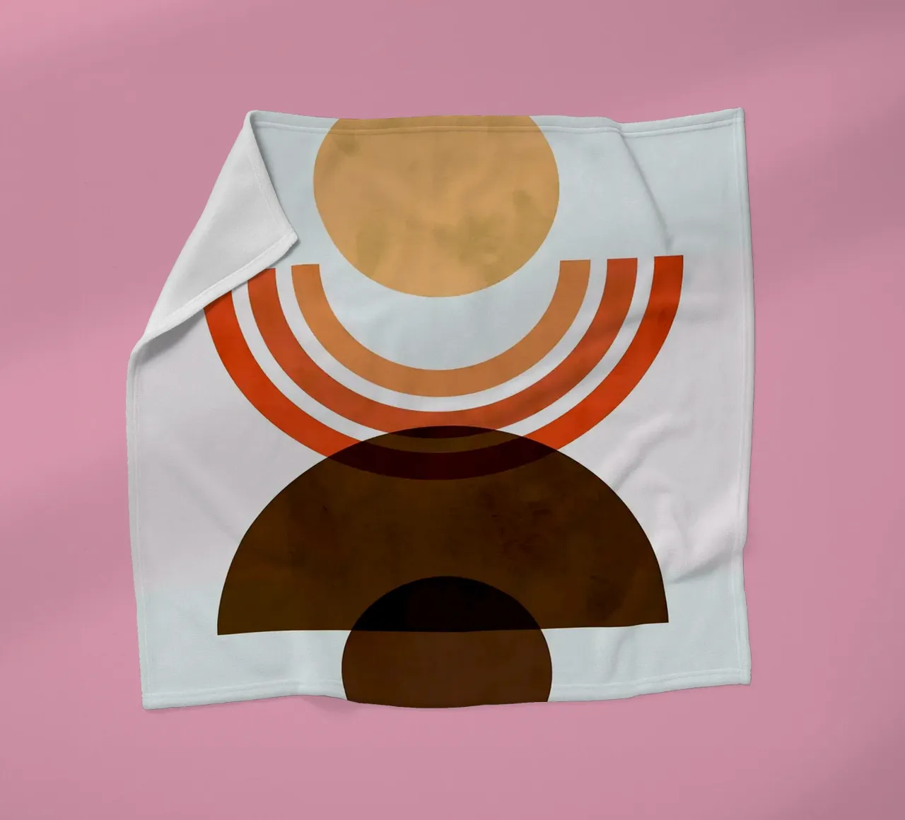Linee minimaliste coperta in pile da Rick Thompson