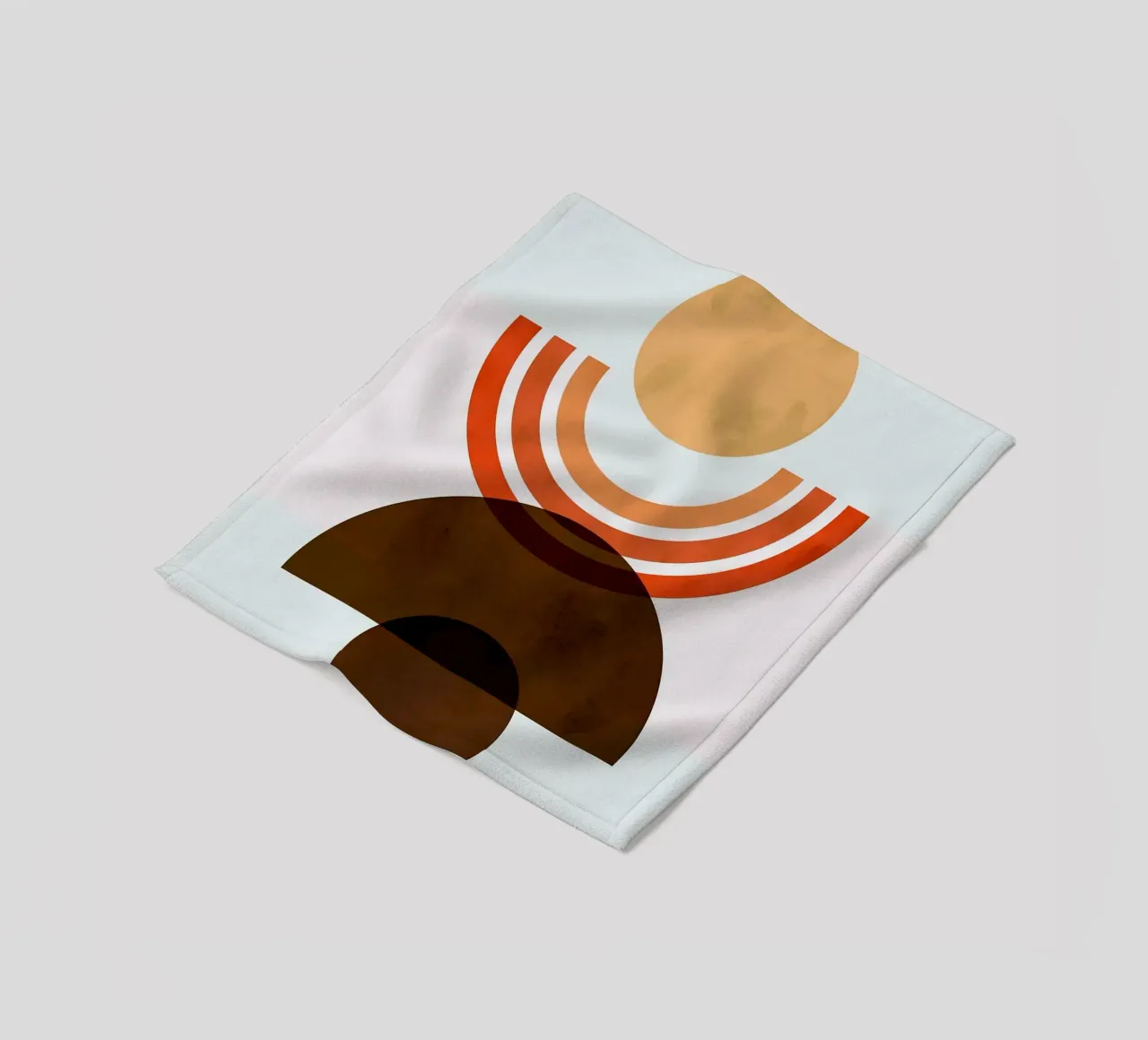 Linee minimaliste coperta in pile da Rick Thompson