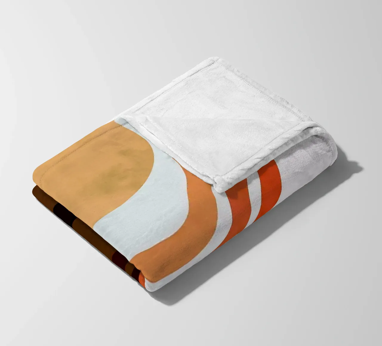 Linee minimaliste coperta in pile da Rick Thompson