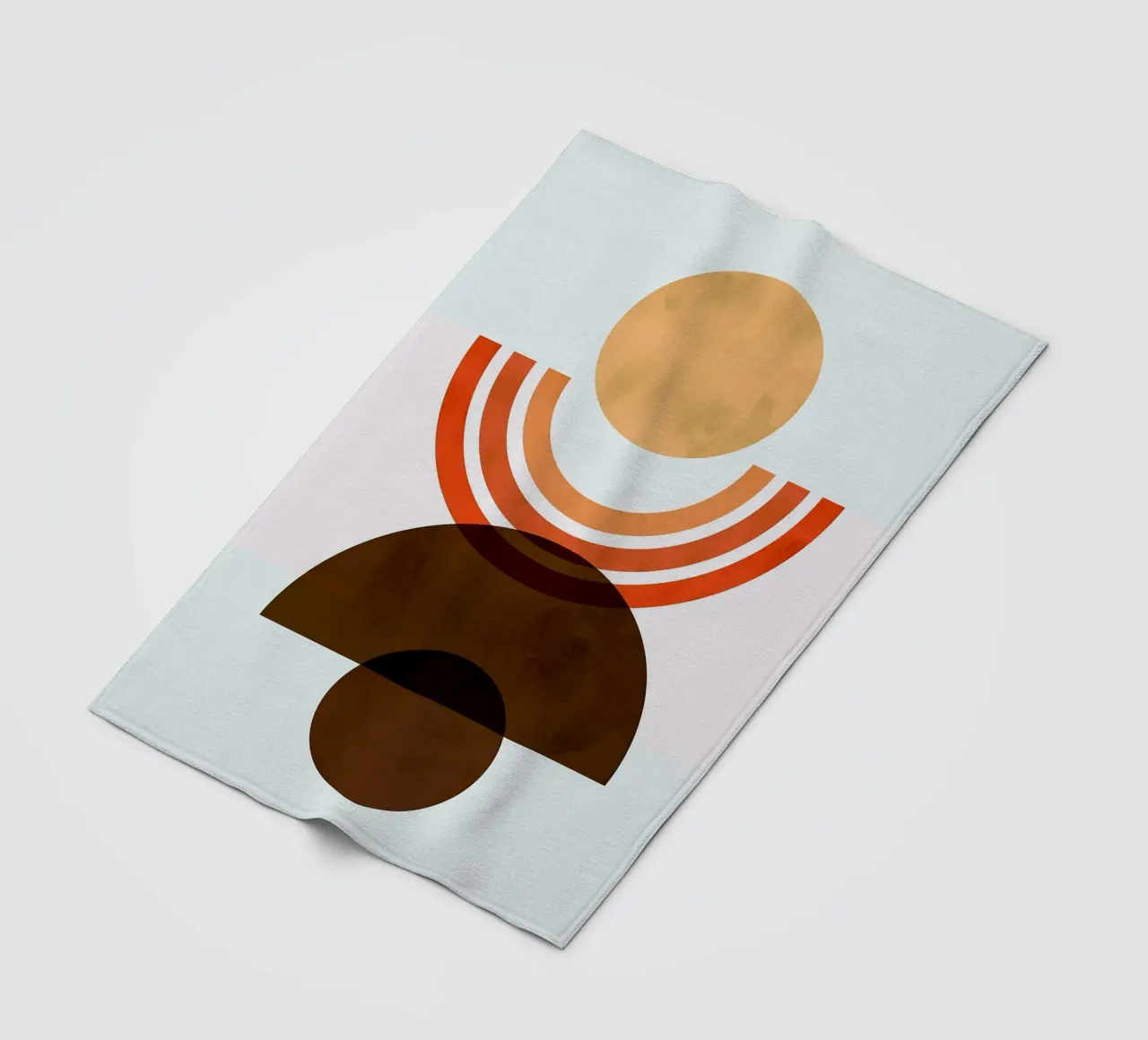 Linee minimaliste coperta in pile da Rick Thompson