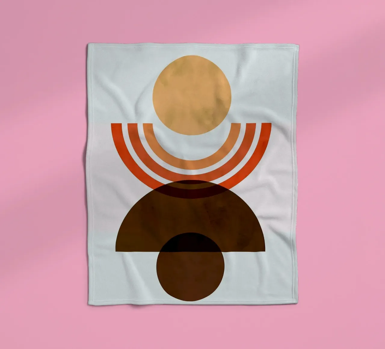 Linee minimaliste coperta in pile da Rick Thompson