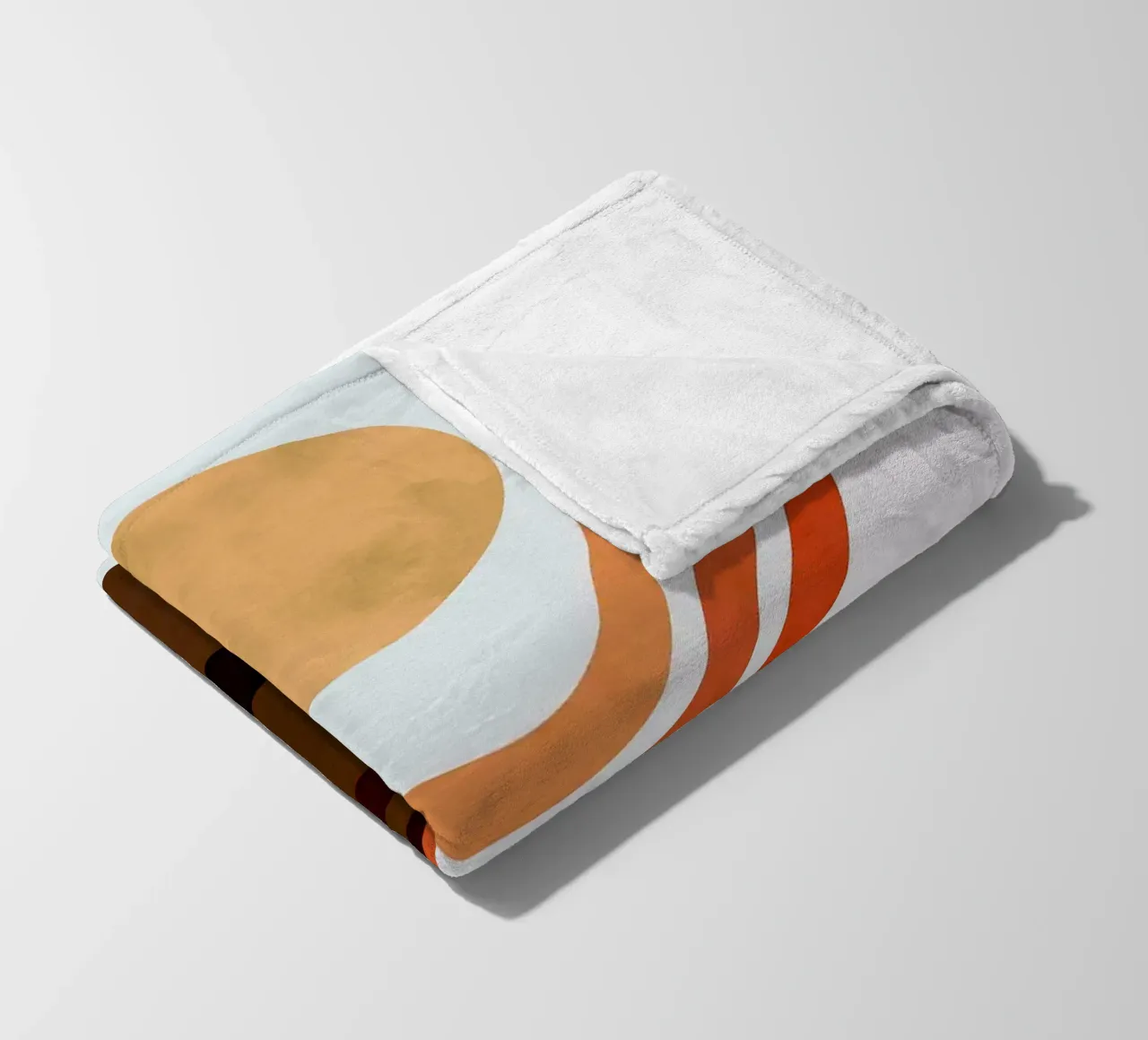 Linee minimaliste coperta in pile da Rick Thompson