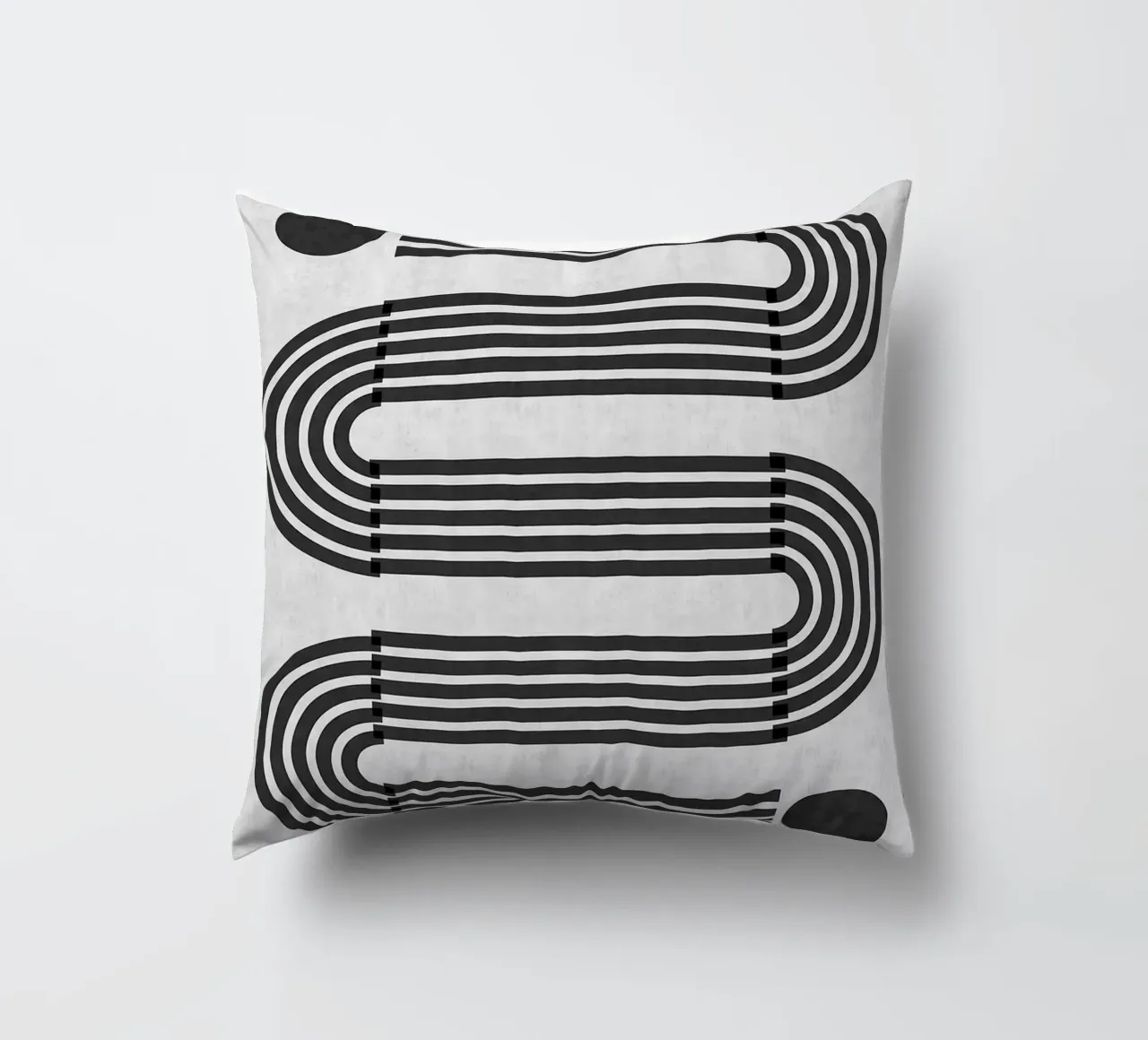 Linee minimaliste cuscino da Rick Thompson