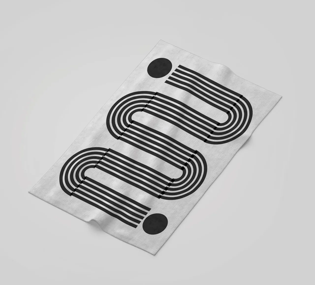 Linee minimaliste telo mare da Rick Thompson