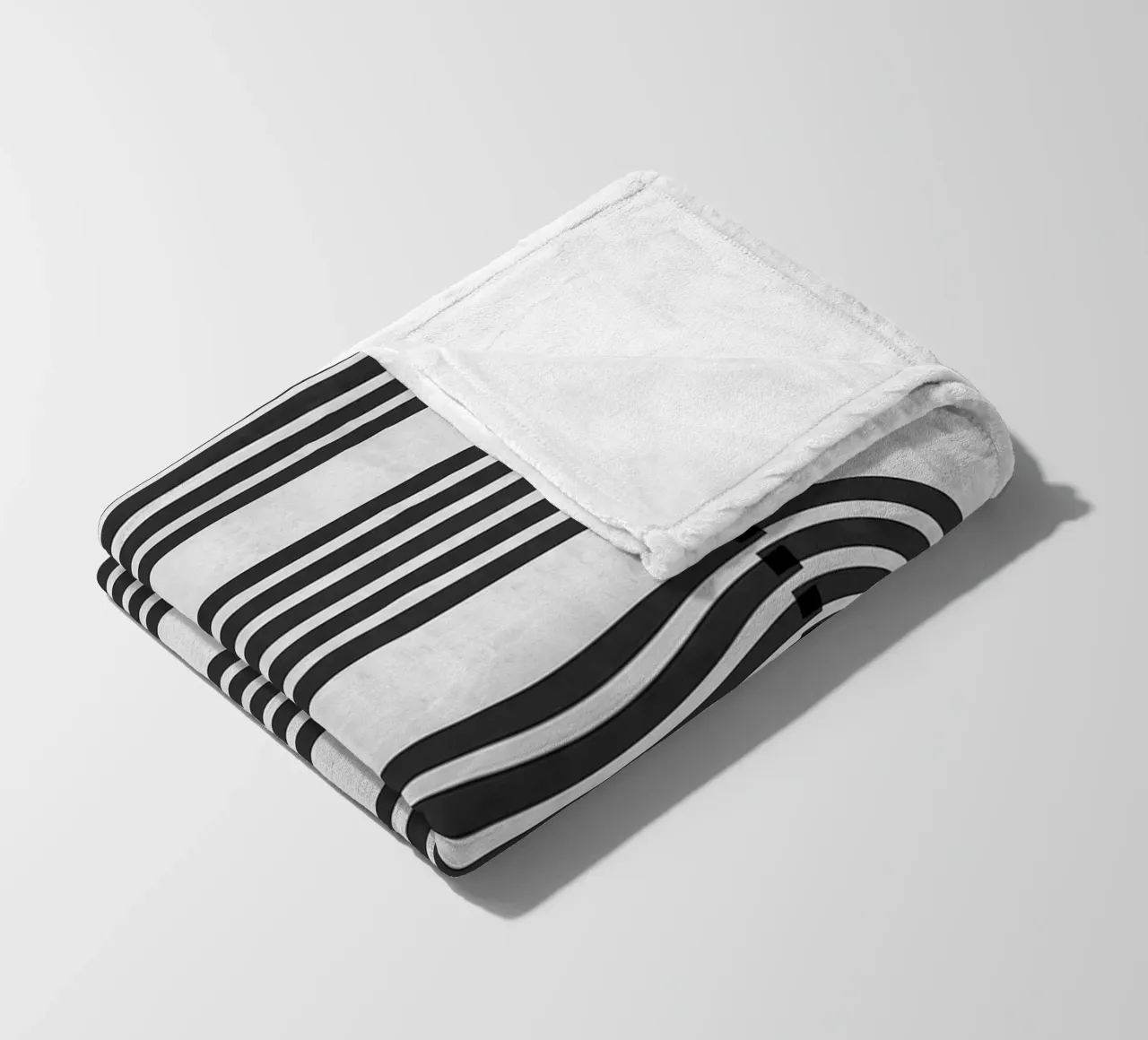 Linee minimaliste coperta in pile da Rick Thompson