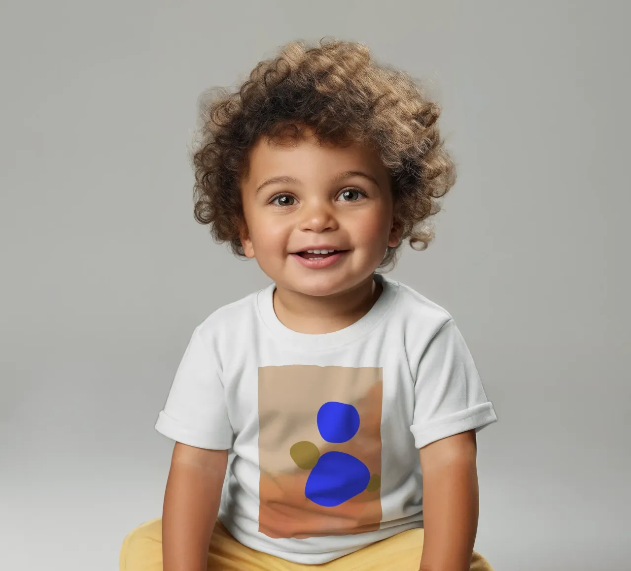 Modern Abstract Art Print | Minimalist Wall Decor | Digital baby t-shirt by PrintCessStudio