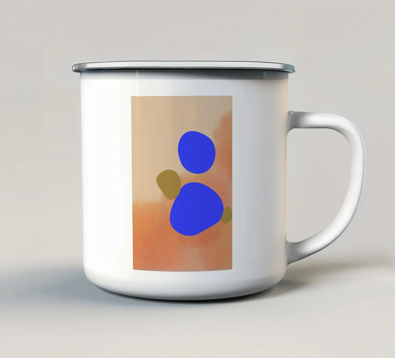 Modern Abstract Art Print | Minimalist Wall Decor | Digital tazza in smalto da PrintCessStudio