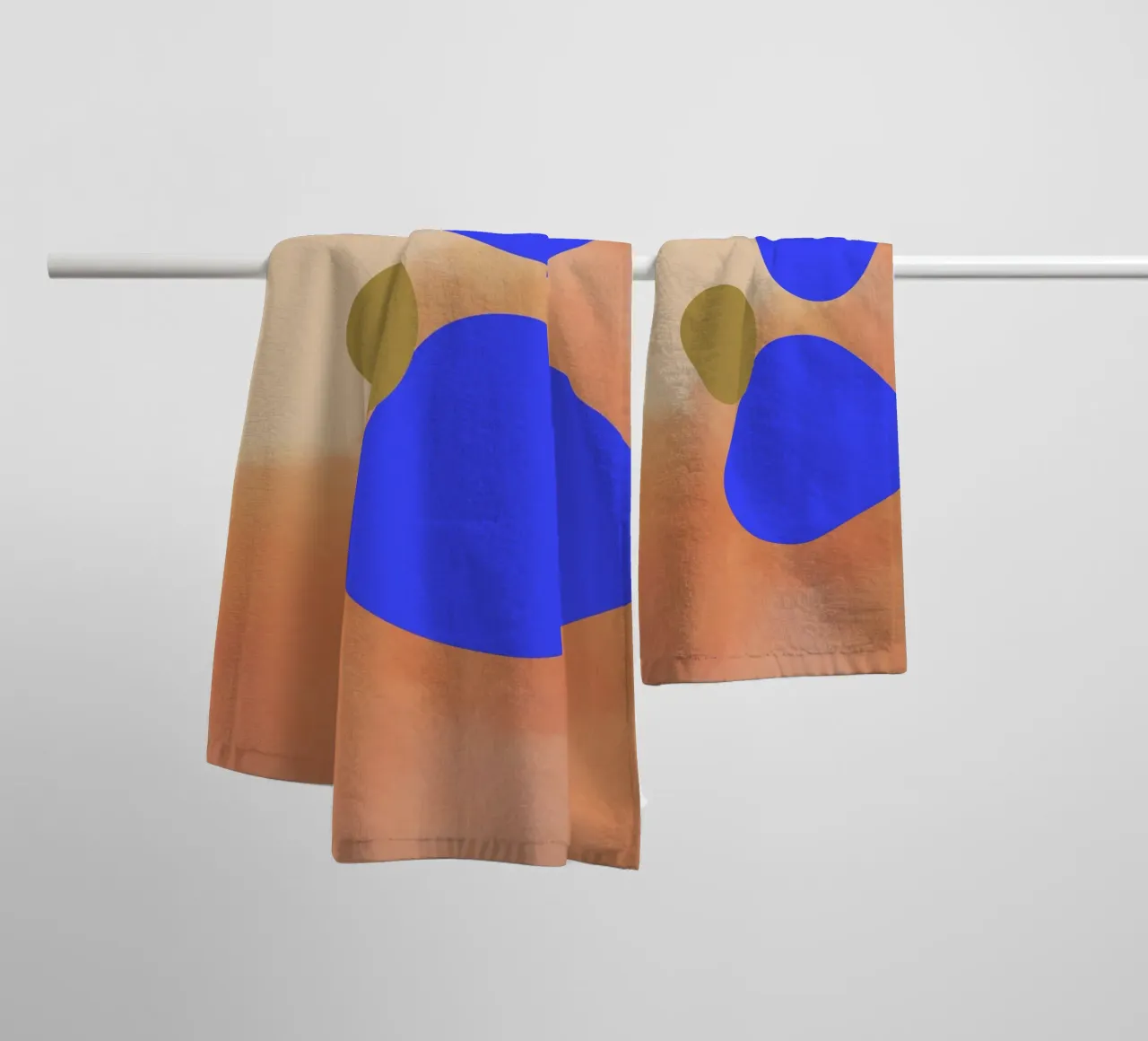 Modern Abstract Art Print | Minimalist Wall Decor | Digital asciugamano da bagno da PrintCessStudio