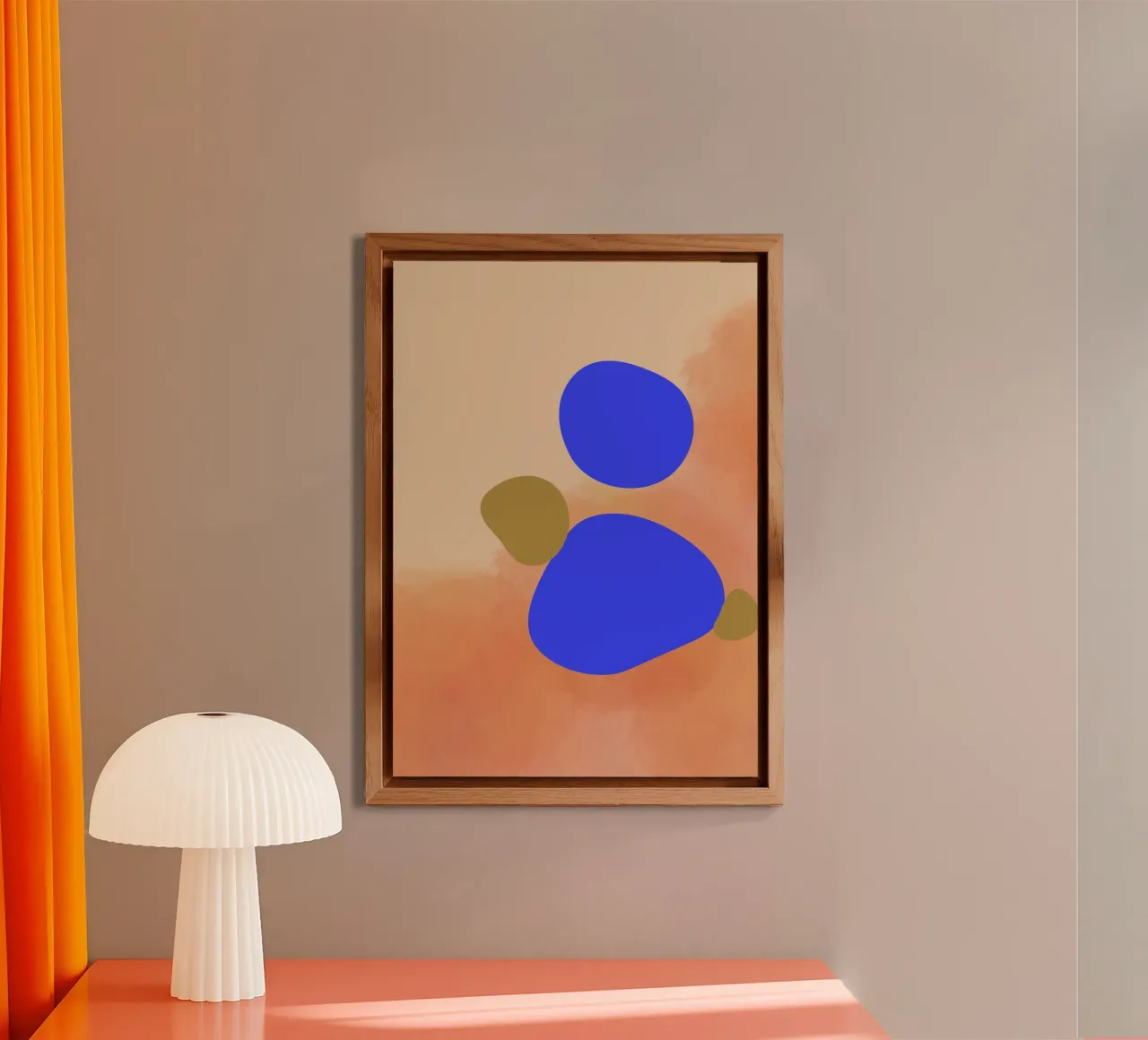 Modern Abstract Art Print | Minimalist Wall Decor | Digital alluminio dibond da PrintCessStudio