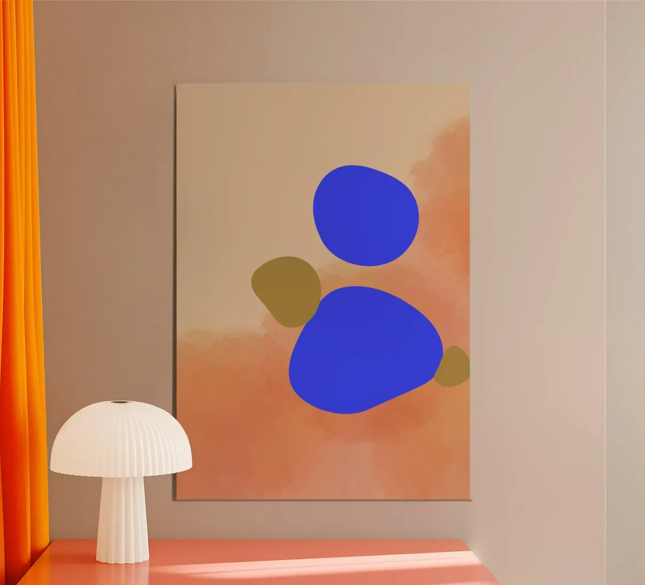 Modern Abstract Art Print | Minimalist Wall Decor | Digital alluminio dibond da PrintCessStudio