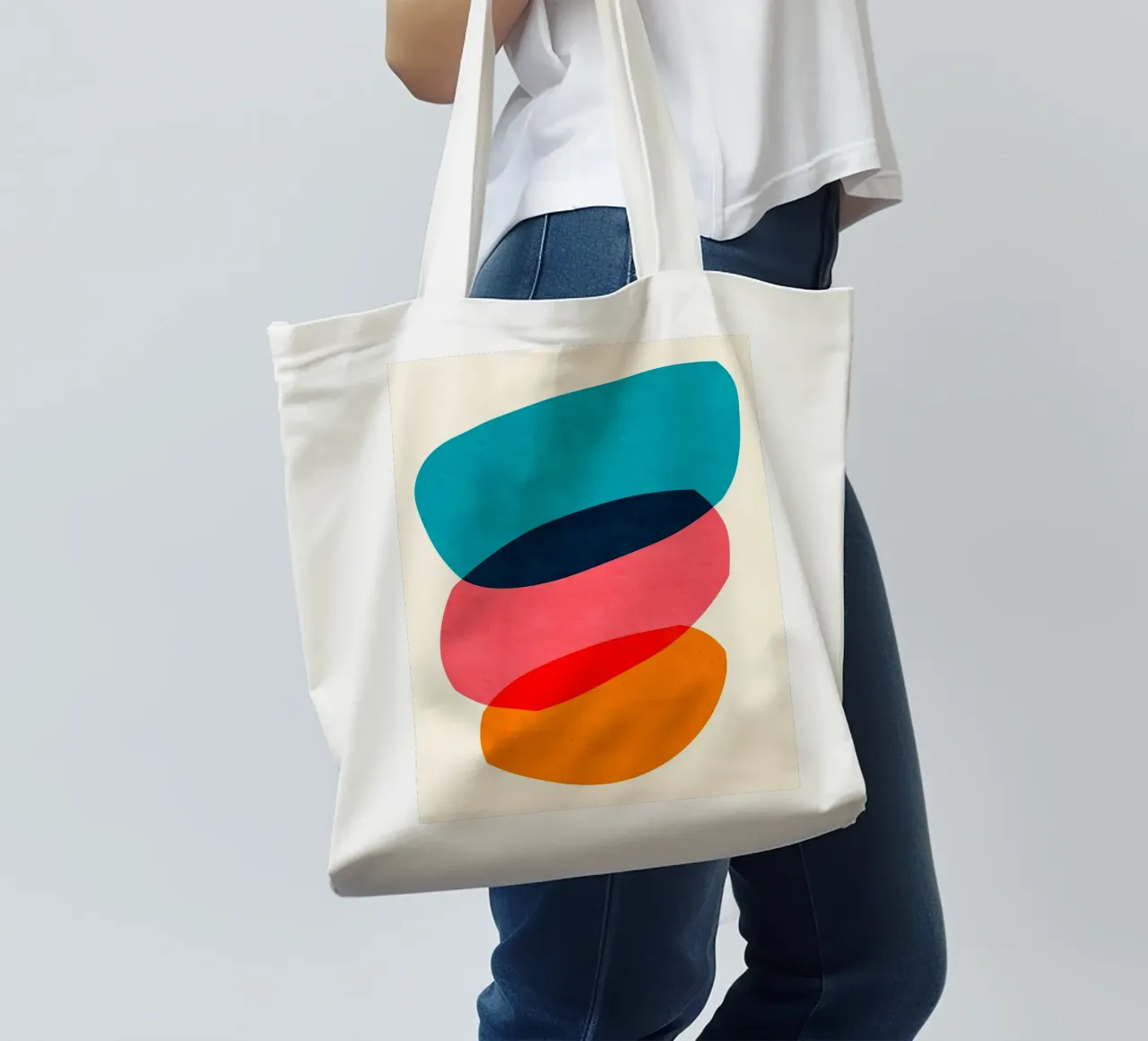 Armonia astratta borsa in juta da Rick Thompson