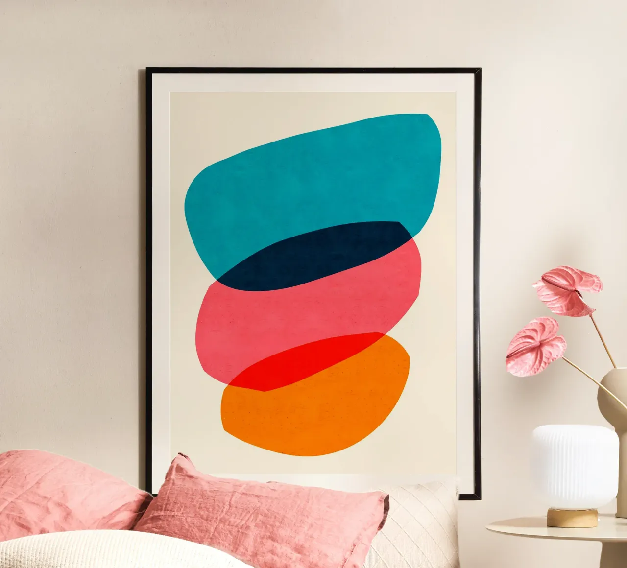 Armonia astratta poster da Rick Thompson