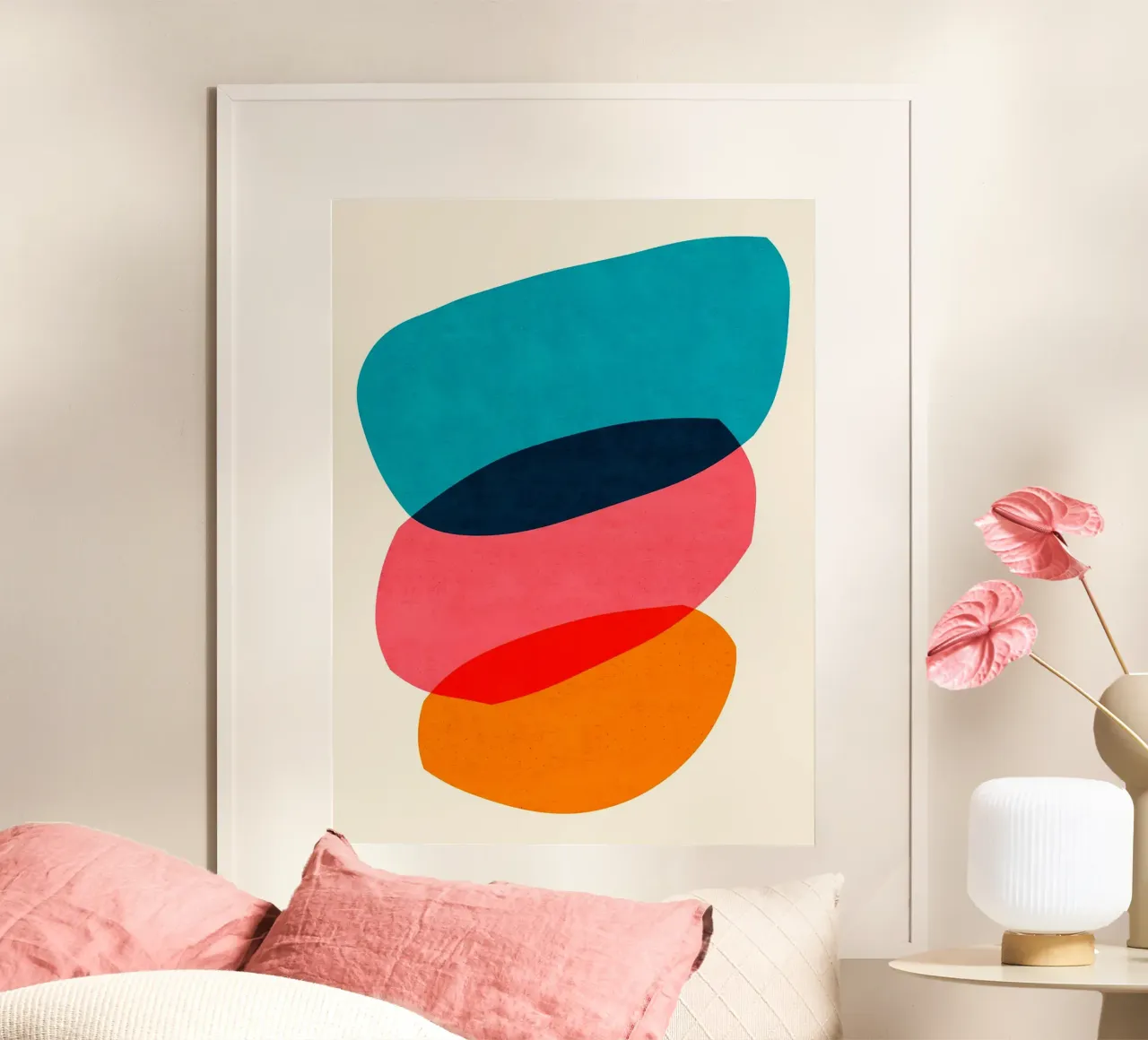 Armonia astratta poster da Rick Thompson
