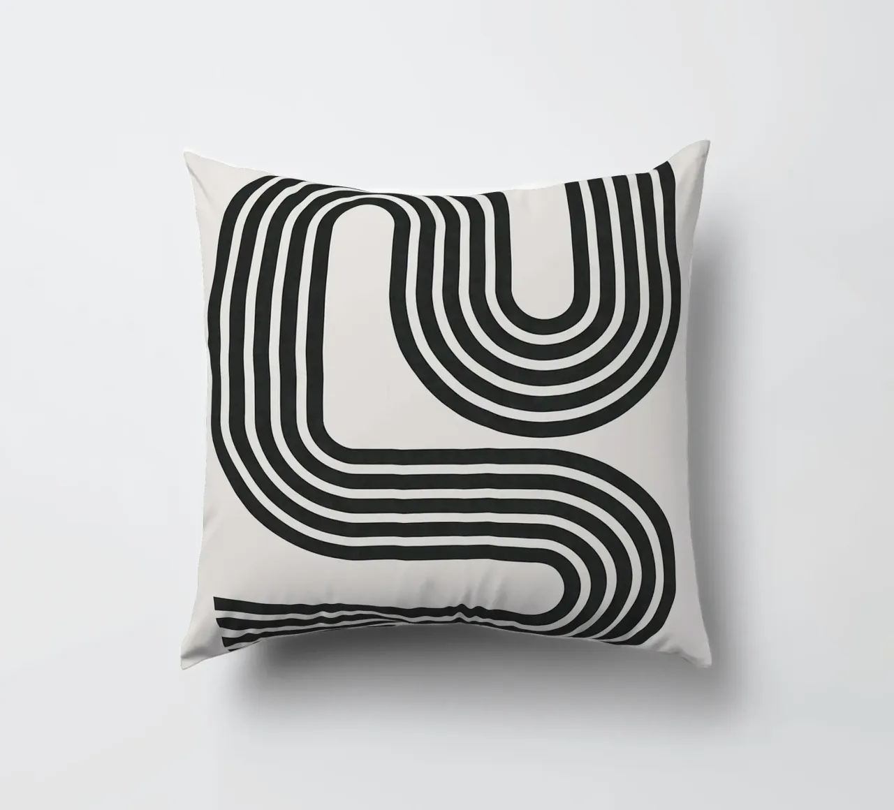 Linee minimaliste cuscino da Rick Thompson