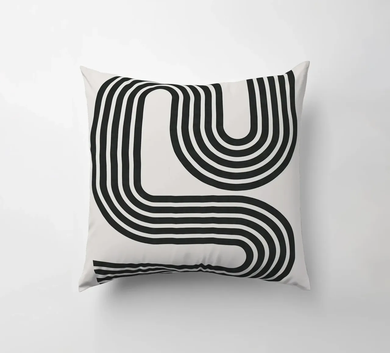 Linee minimaliste cuscino da Rick Thompson