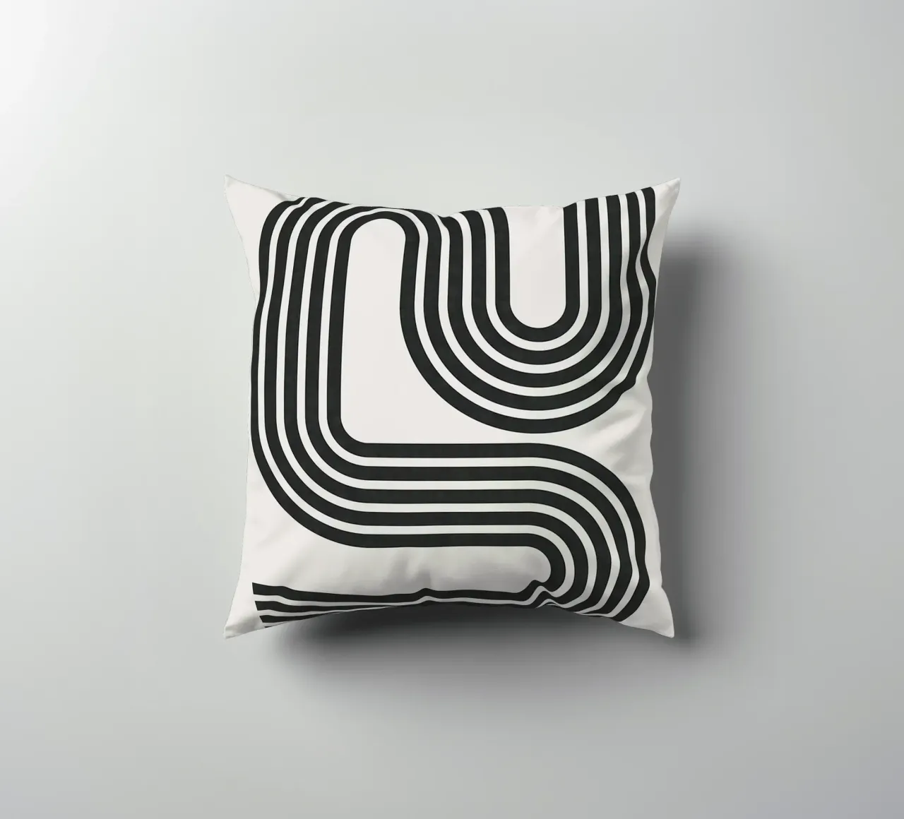 Linee minimaliste cuscino da Rick Thompson