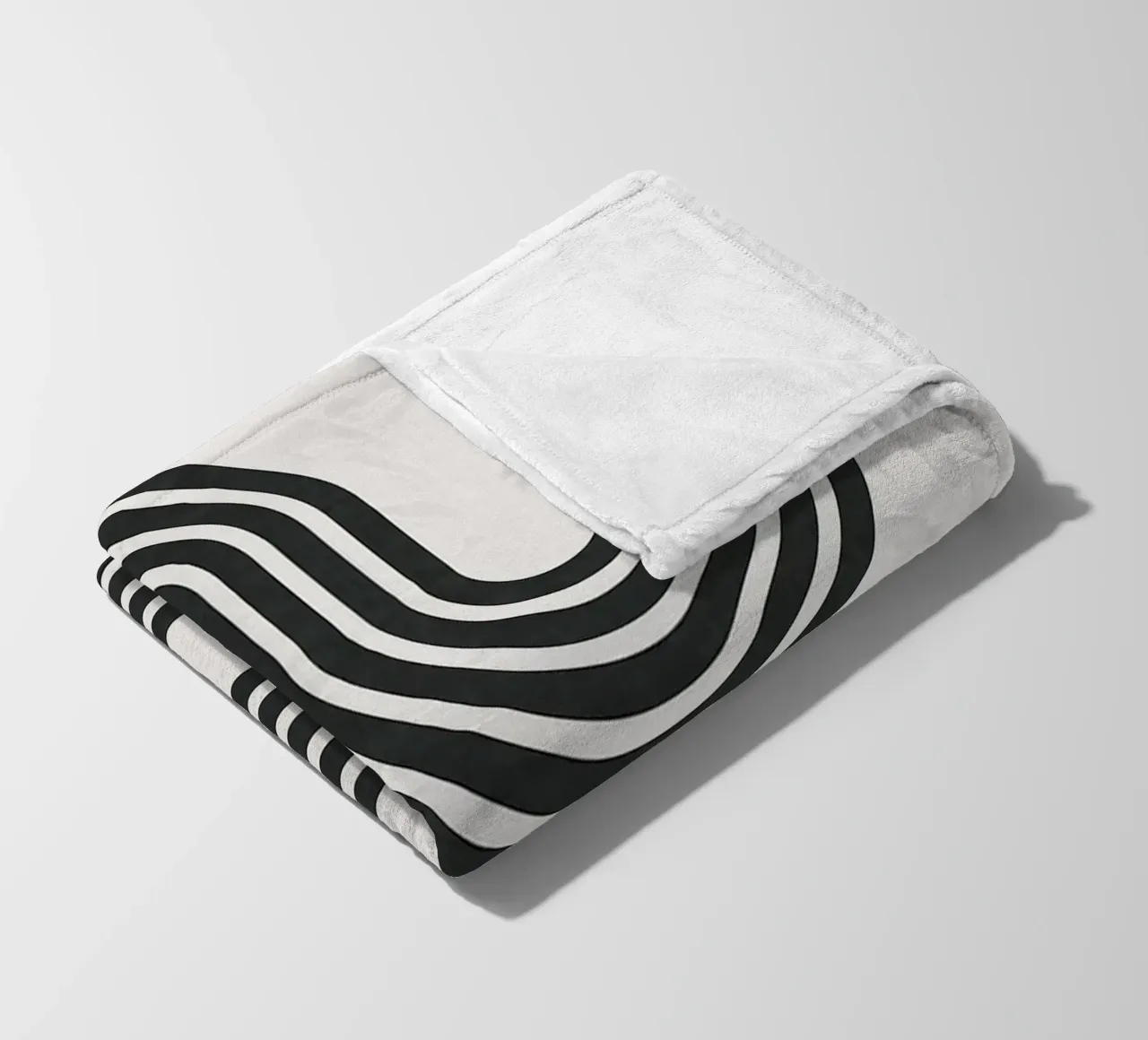 Linee minimaliste coperta in pile da Rick Thompson