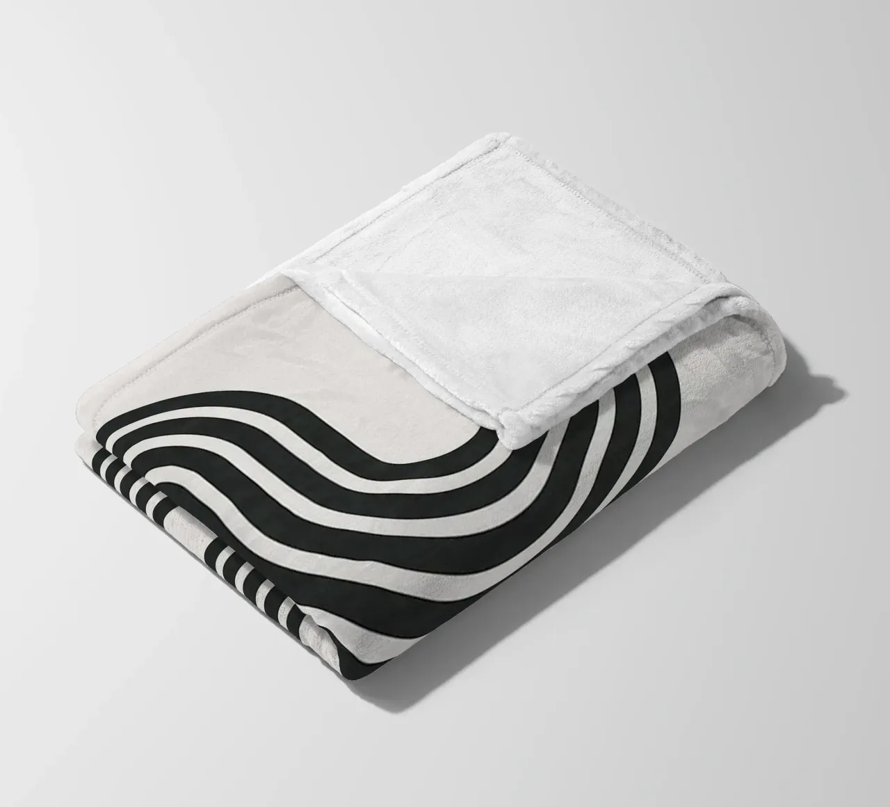 Linee minimaliste coperta in pile da Rick Thompson