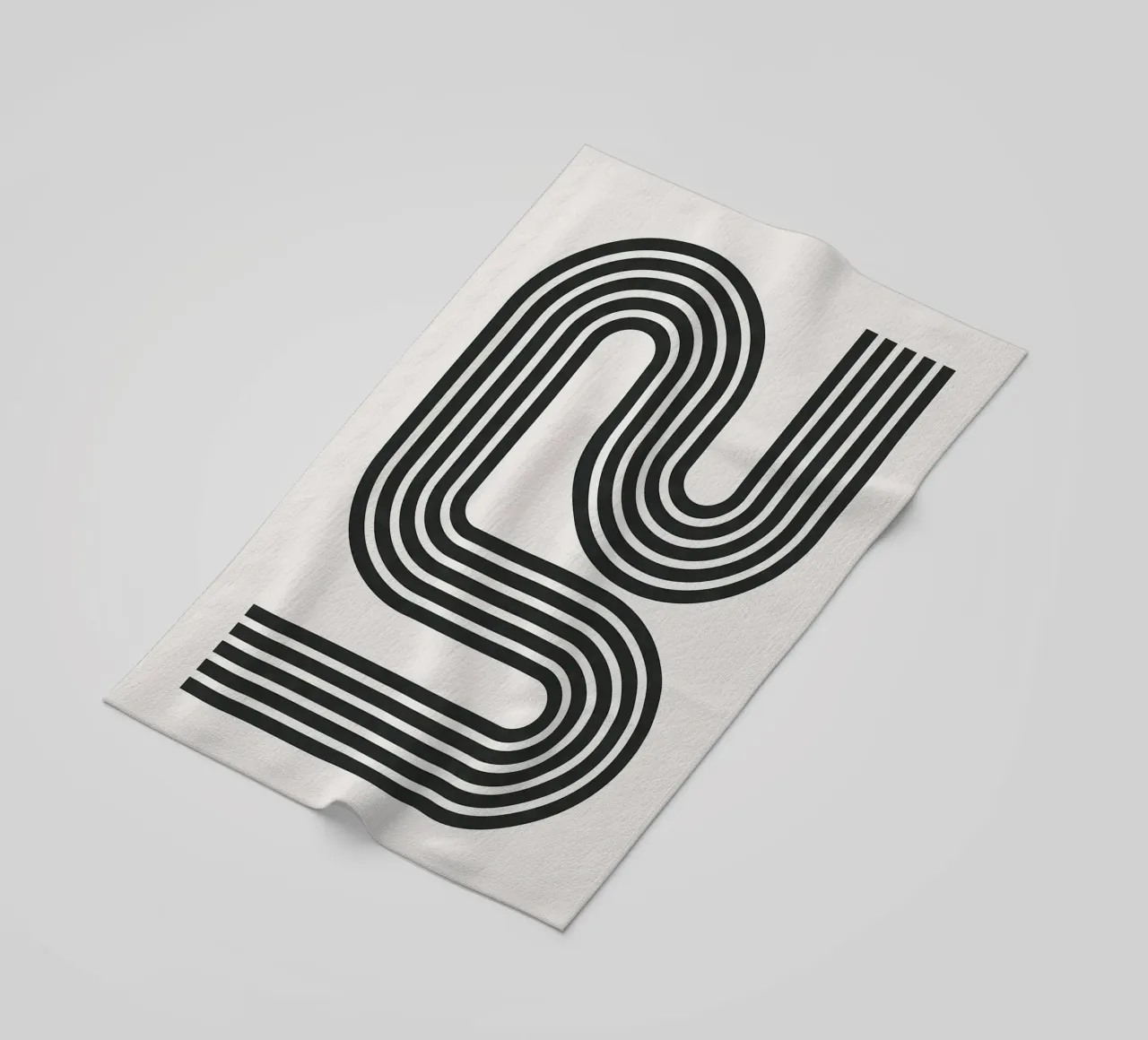 Linee minimaliste telo mare da Rick Thompson