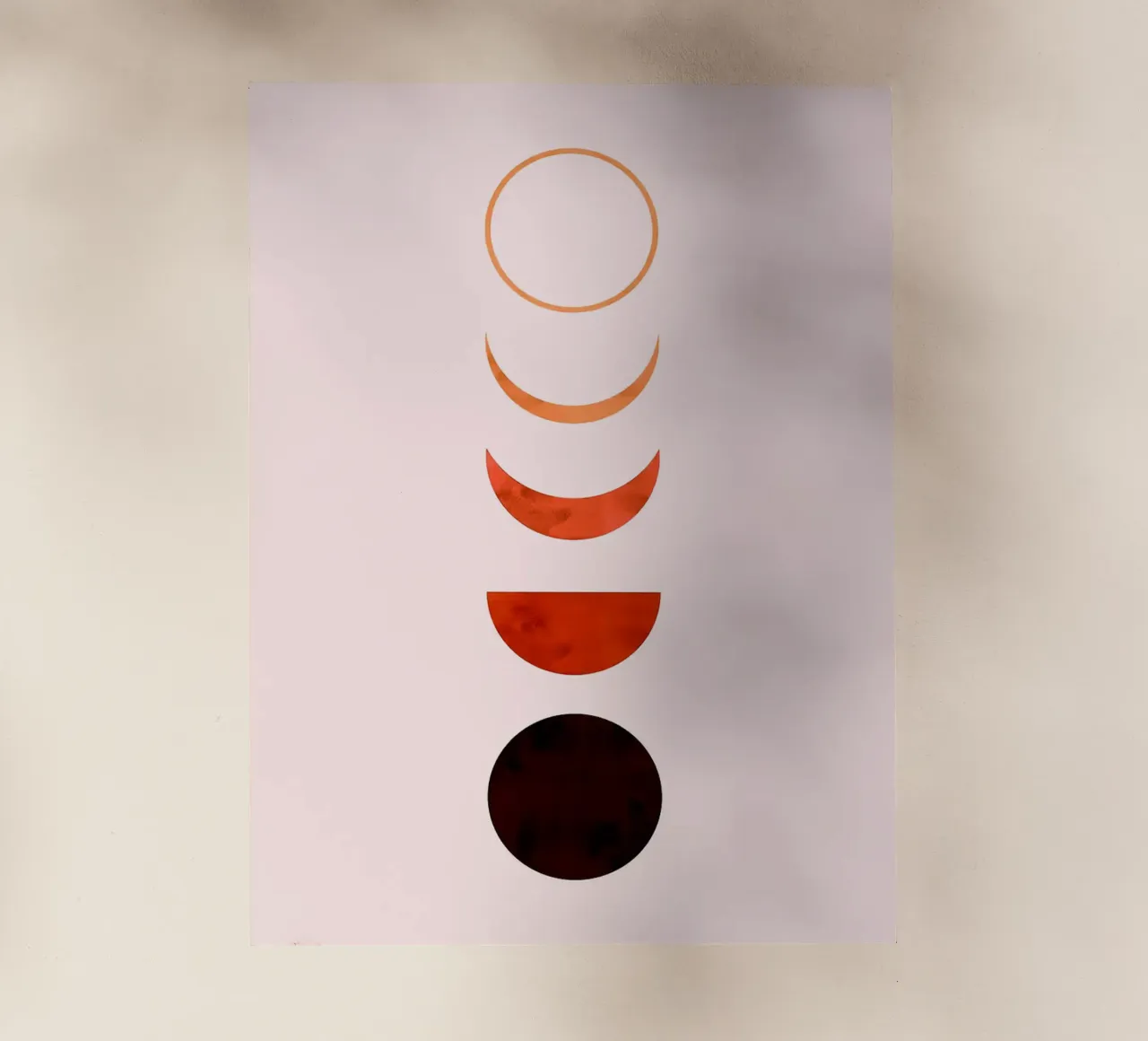 Linee minimaliste pellicola backlit da Rick Thompson