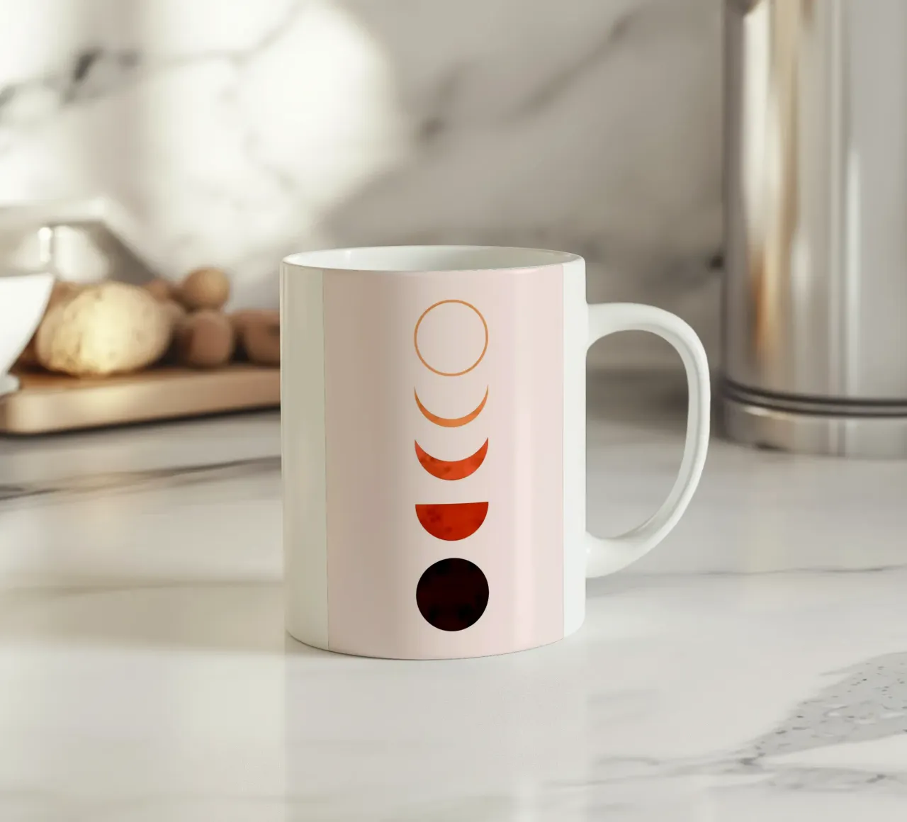 Linee minimaliste tazza in ceramica da Rick Thompson