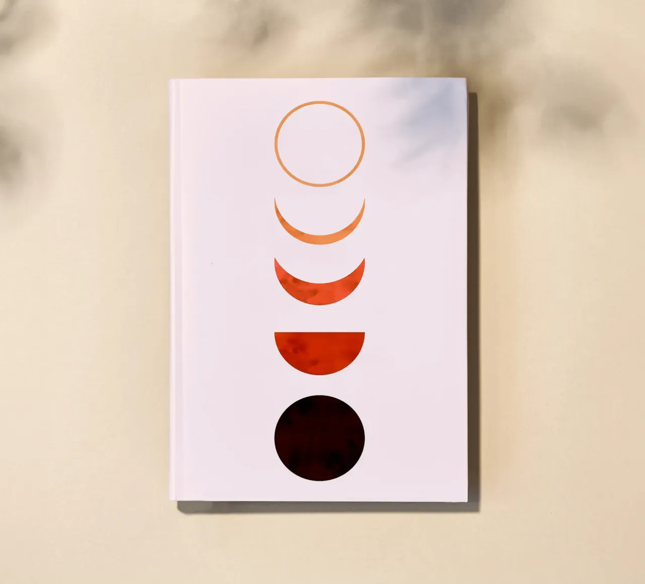Minimalist lines notebook by Rick Thompson