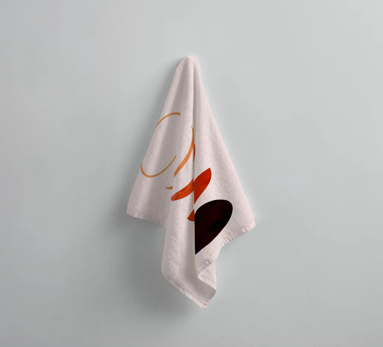 Linee minimaliste asciugamano da bagno da Rick Thompson