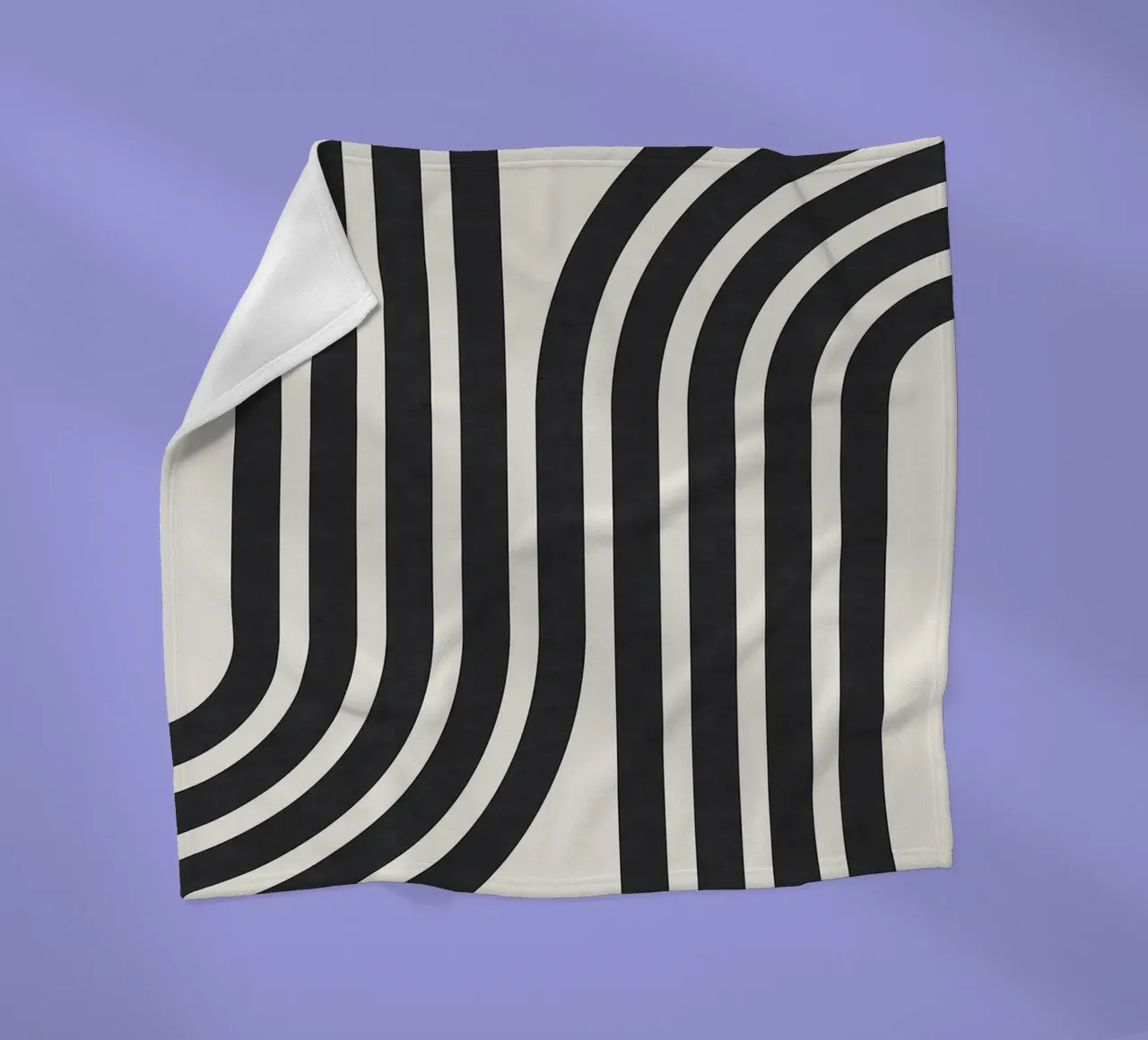 Linee minimaliste coperta in pile da Rick Thompson