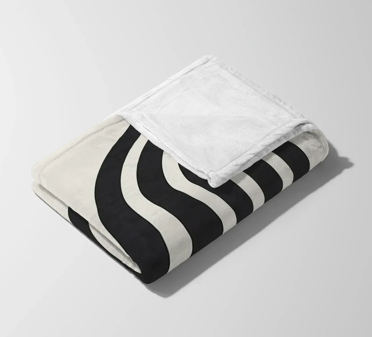 Linee minimaliste coperta in pile da Rick Thompson