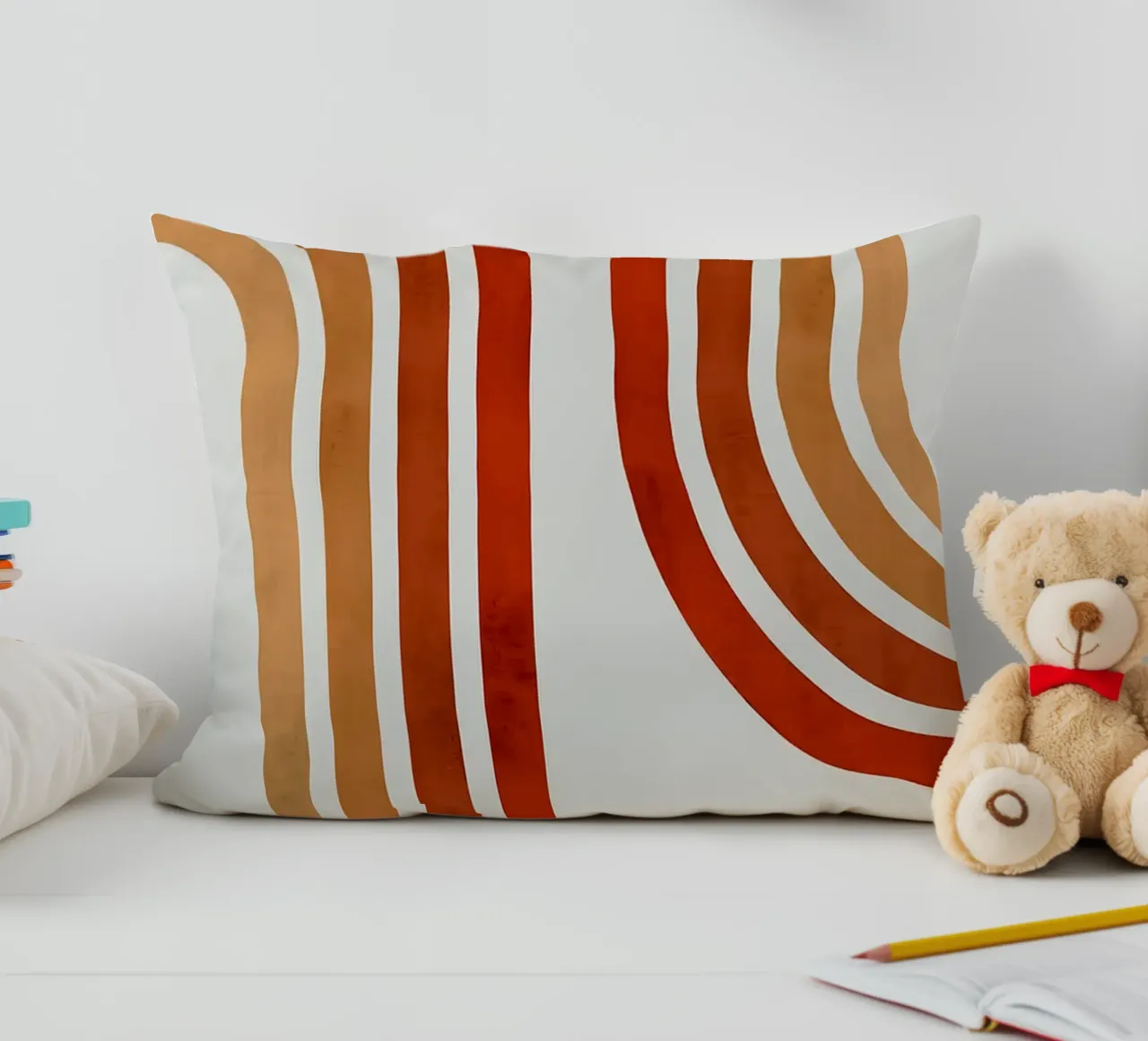Linee minimaliste cuscino da Rick Thompson