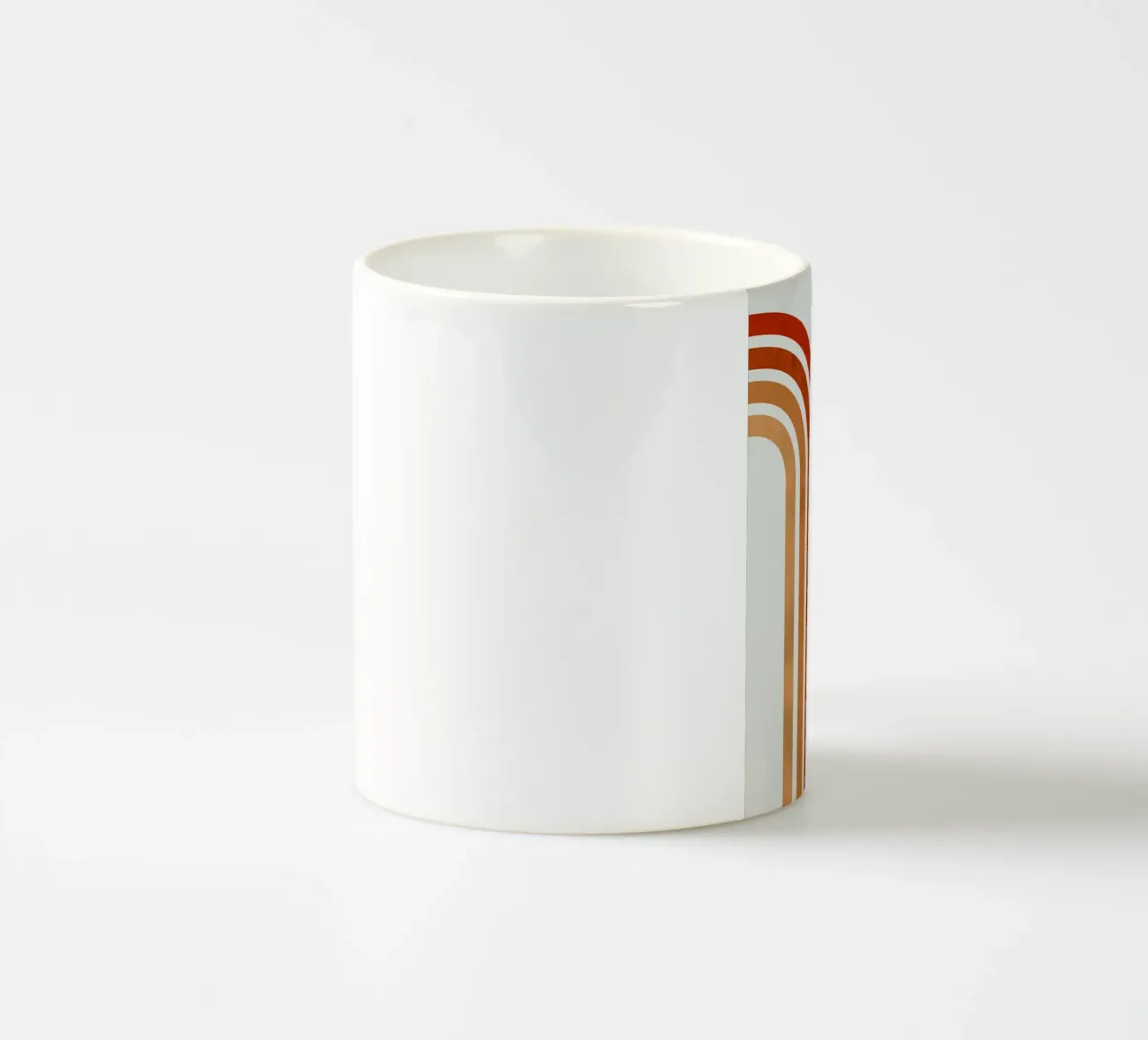 Linee minimaliste tazza in ceramica da Rick Thompson