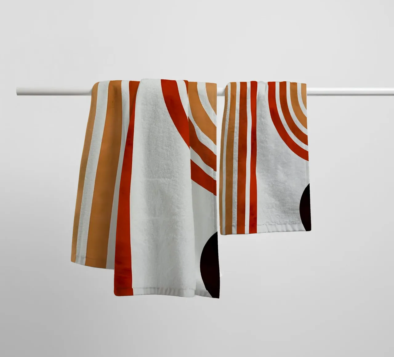 Linee minimaliste asciugamano da bagno da Rick Thompson