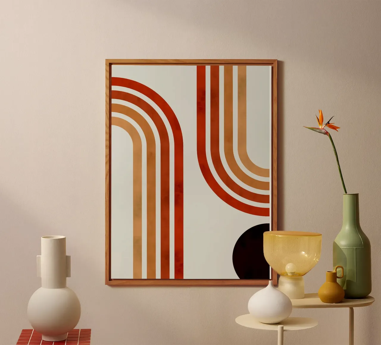 Linee minimaliste alluminio dibond da Rick Thompson