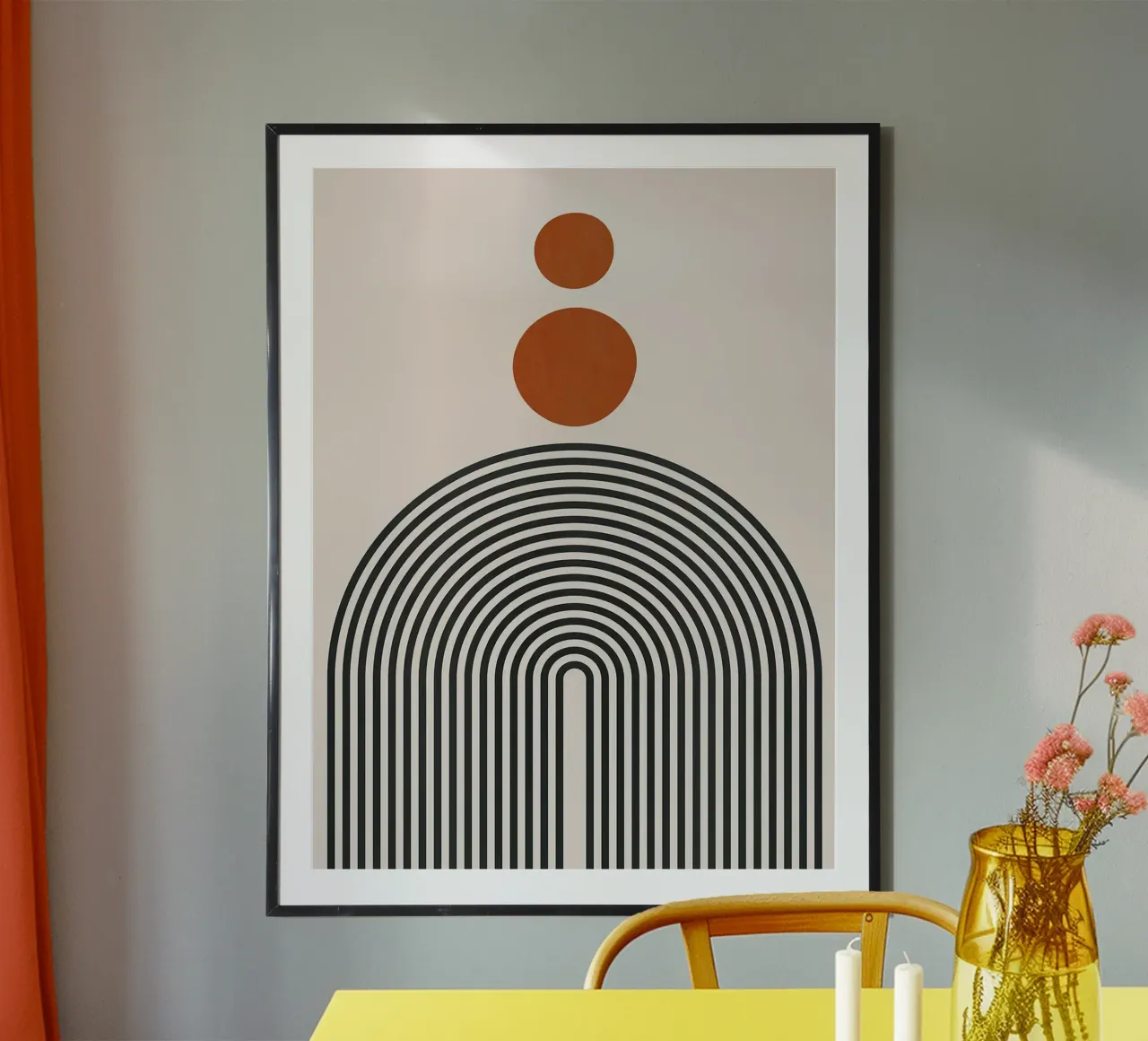 Figure minimaliste poster da Rick Thompson