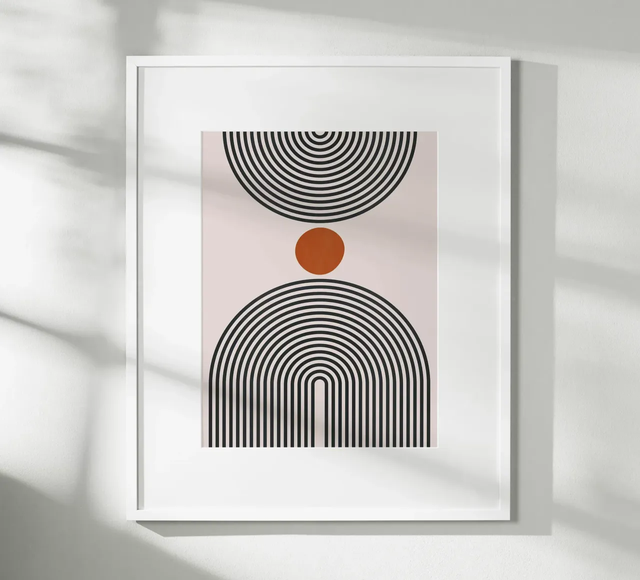Figure minimaliste poster con telaio in plastica da Rick Thompson