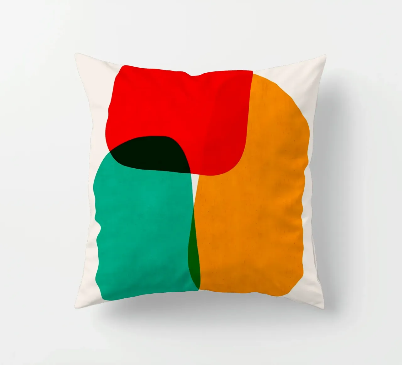Forme colorate cuscino da Rick Thompson