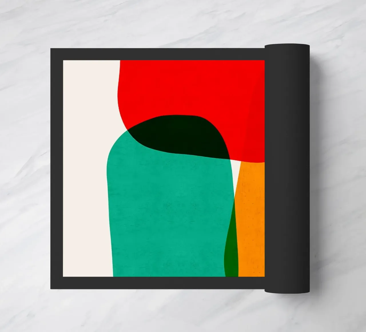 Forme colorate zerbino da Rick Thompson