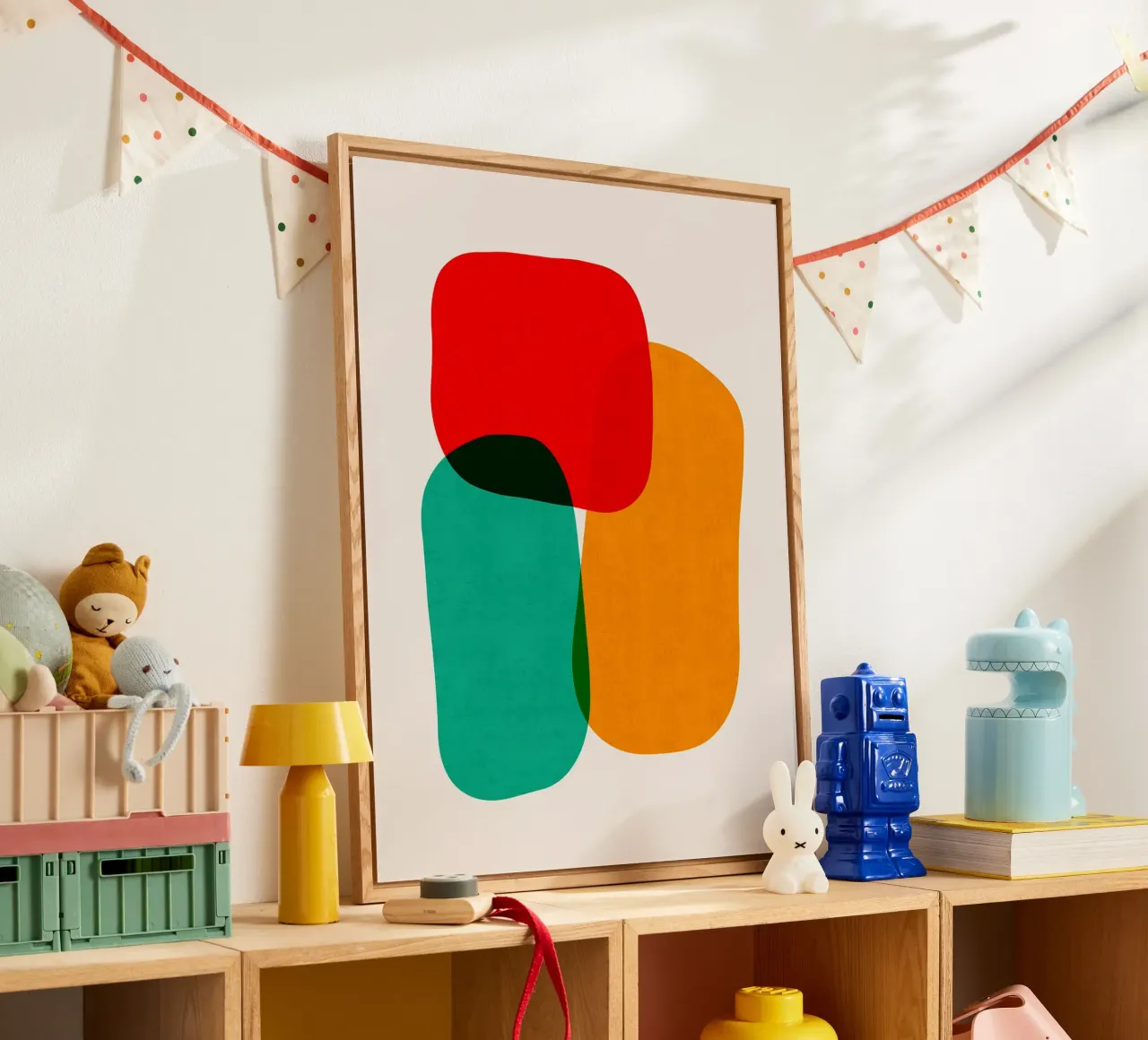 Forme colorate plexiglass da Rick Thompson