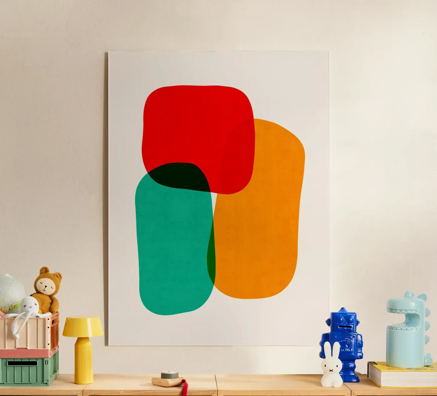 Forme colorate plexiglass da Rick Thompson