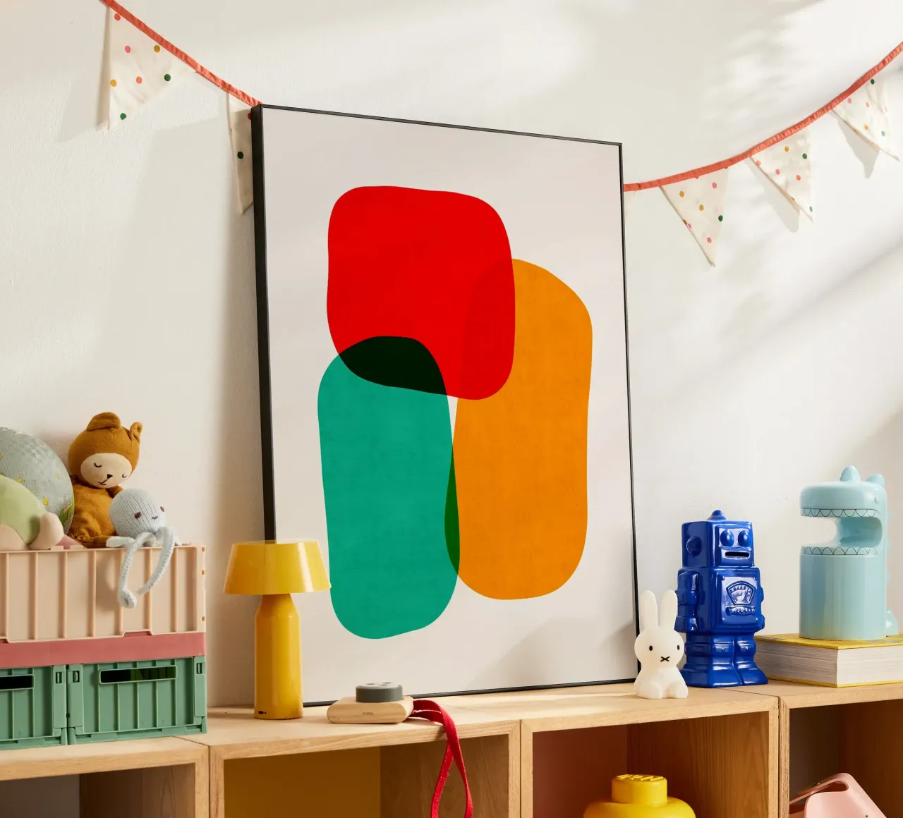 Forme colorate alluminio dibond da Rick Thompson