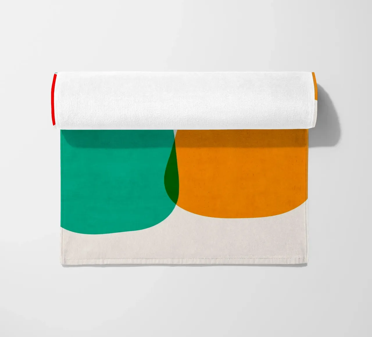 Forme colorate telo mare da Rick Thompson