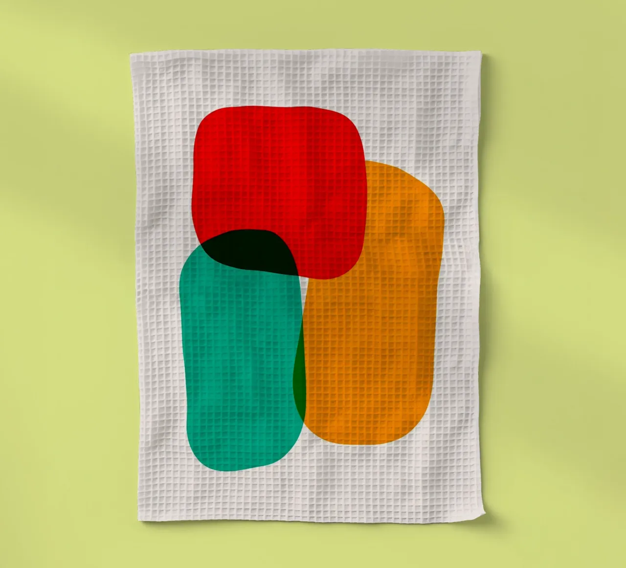 Forme colorate canovaccio da cucina da Rick Thompson