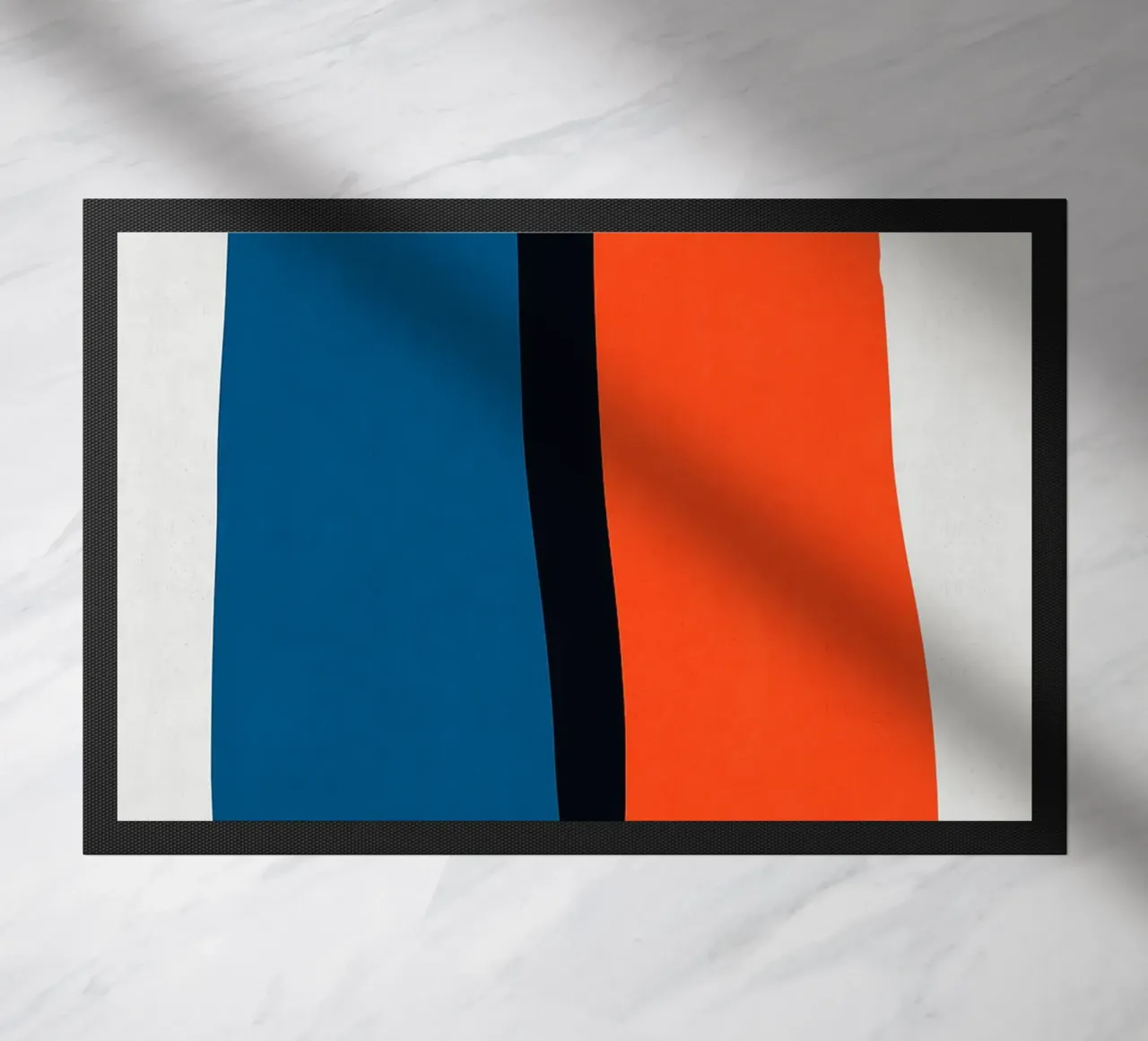 blu e rosso zerbino da Rick Thompson