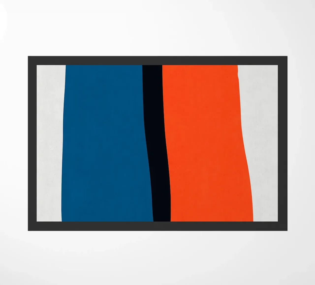 blu e rosso zerbino da Rick Thompson