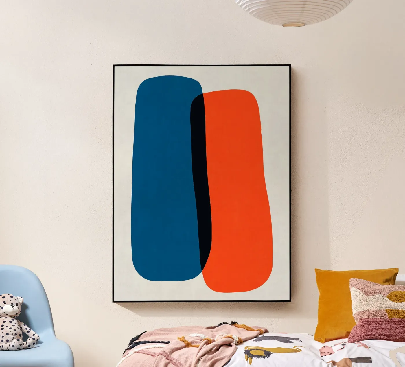 blu e rosso plexiglass da Rick Thompson