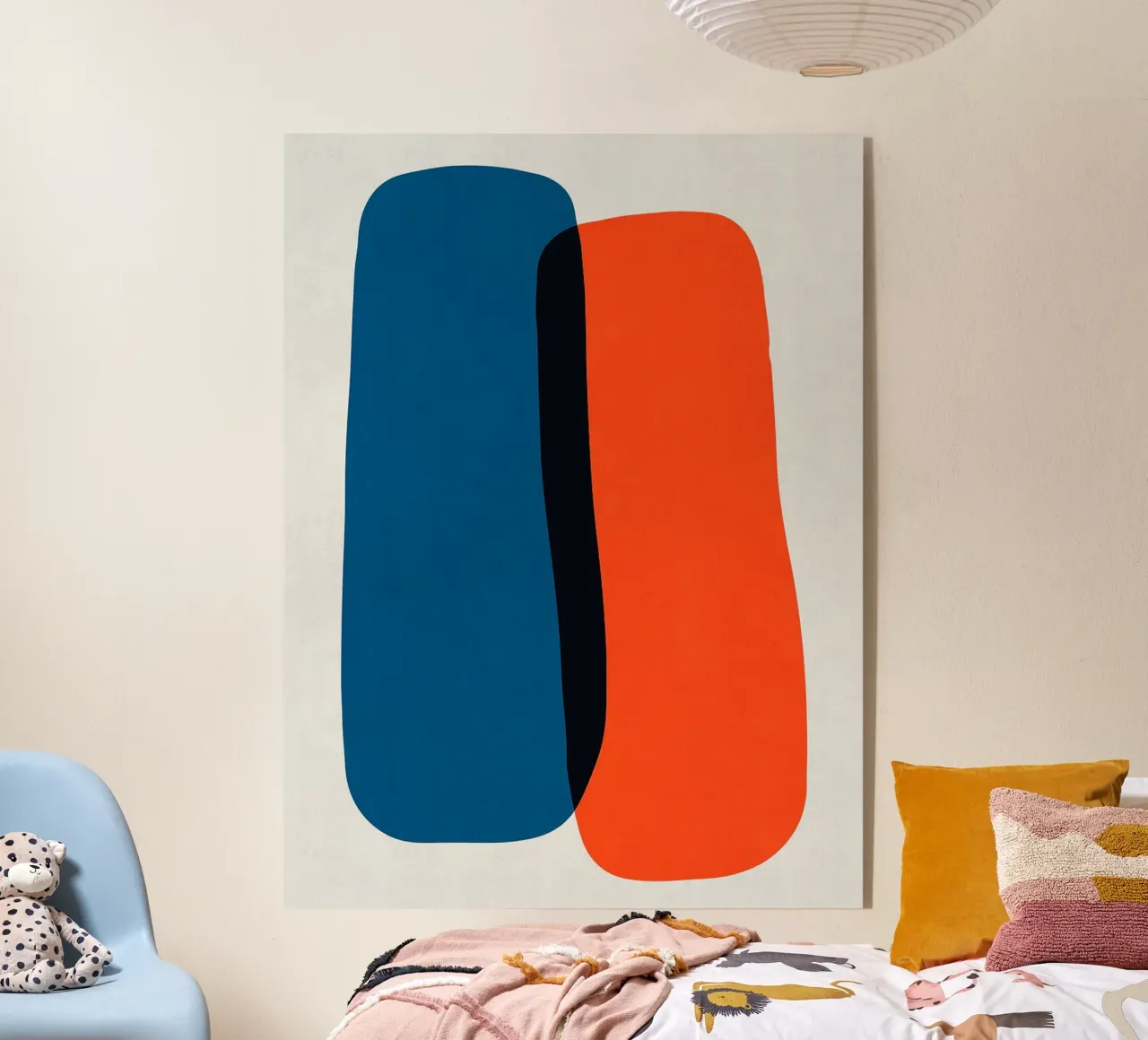 blu e rosso plexiglass da Rick Thompson