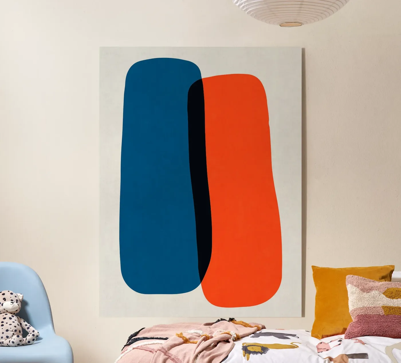 blu e rosso plexiglass da Rick Thompson